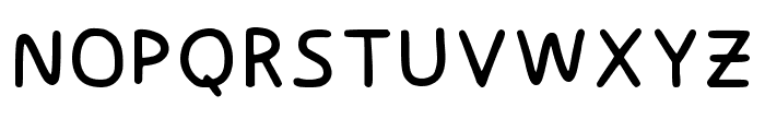 Kaylins Note Font Regular Font UPPERCASE