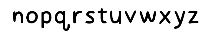 Kaylins Note Font Regular Font LOWERCASE