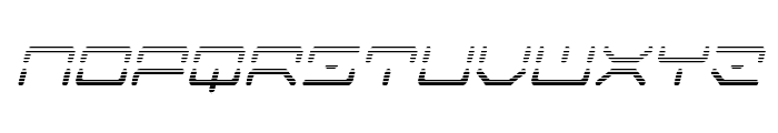 Kaylon Gradient Italic Font LOWERCASE