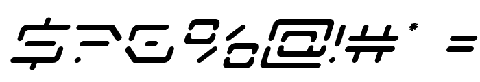 Kaylon Super-Italic Font OTHER CHARS