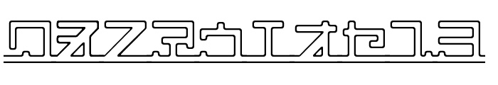 katakana,pipe Font OTHER CHARS