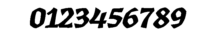 Katari Black Italic Font OTHER CHARS