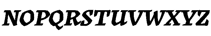 Katari Black Italic Font UPPERCASE