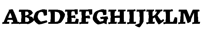 Katari Black Font UPPERCASE