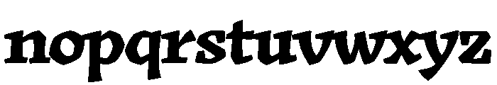 Katari Black Font LOWERCASE