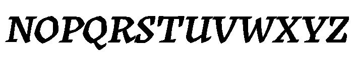 Katari Bold Italic Font UPPERCASE