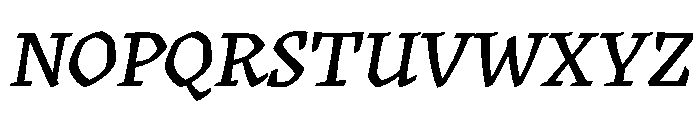 Katari Medium Italic Font UPPERCASE