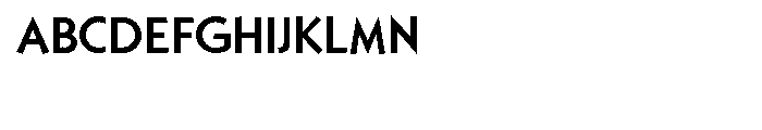Kaapeli Medium Font UPPERCASE