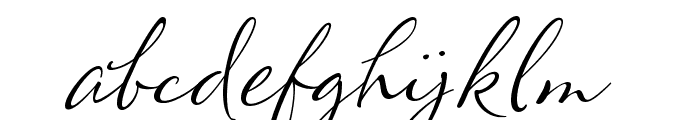 KatTailHMK Font LOWERCASE