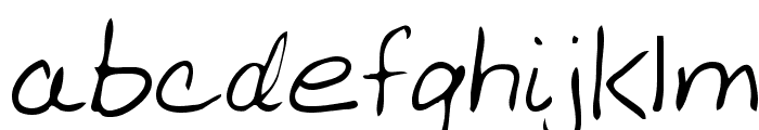 Katzoff Regular Font LOWERCASE