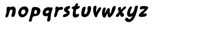 Kairengu Bold Oblique Font LOWERCASE