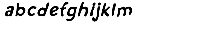 Kairengu Oblique Font LOWERCASE