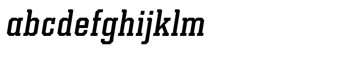 Kairos Condensed Medium Italic Font LOWERCASE