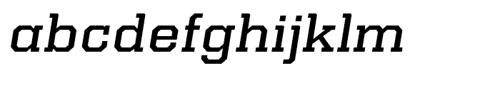 Kairos Extended Medium Italic Font LOWERCASE