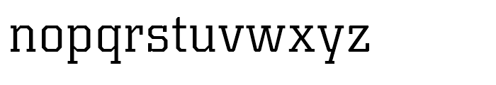 Kairos Regular Font LOWERCASE