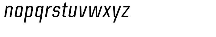 Kairos Sans Condensed Italic Font LOWERCASE