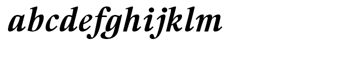 Kalix Bold Italic Font LOWERCASE
