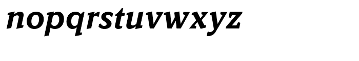 Kandal Bold Italic Font LOWERCASE