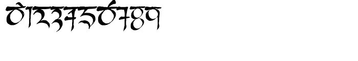 Kanjur Regular Font OTHER CHARS
