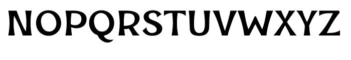 Kara Text Font UPPERCASE