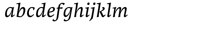 Karmina Italic Font LOWERCASE