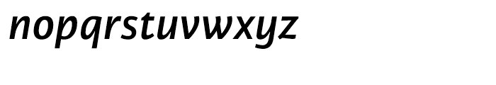 Karmina Sans Semibold Italic Font LOWERCASE