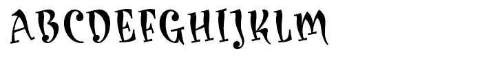 Karoline Regular Font UPPERCASE