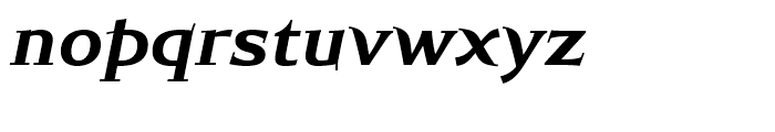 Kartell Bold Italic Font LOWERCASE