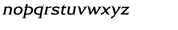 Kartell Italic Font LOWERCASE
