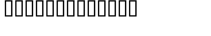 Kate Greenaways Alphabet Regular Font LOWERCASE