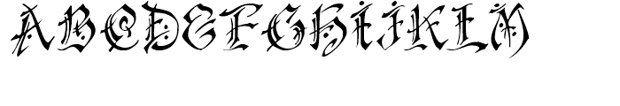 Katisha Regular Font UPPERCASE