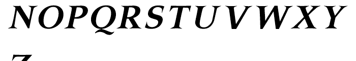 Katsoulidis Bold Italic Font UPPERCASE