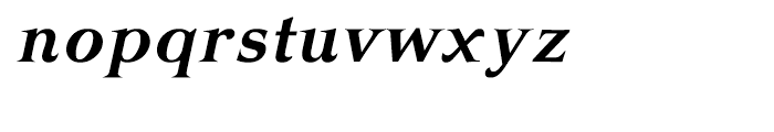 Katsoulidis Bold Italic Font LOWERCASE