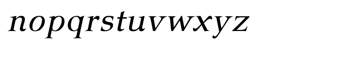 Katsoulidis Italic Font LOWERCASE