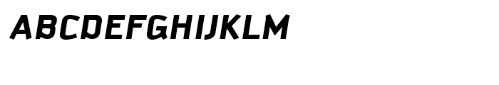 Kautiva Bold Italic Caps Font LOWERCASE
