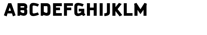 Kautiva Cyrillic Black Font UPPERCASE