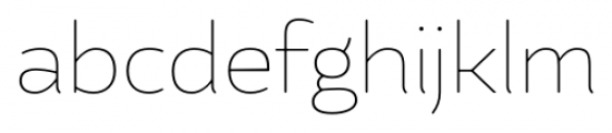 Kahlo Rounded Essential Light Font LOWERCASE