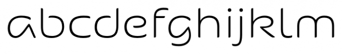 Kaili FY Light Font LOWERCASE