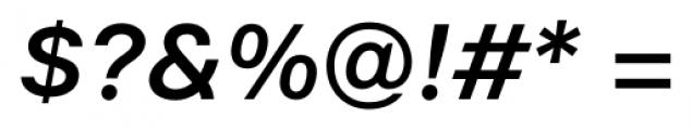 Kana Sans Medium Italic Font OTHER CHARS