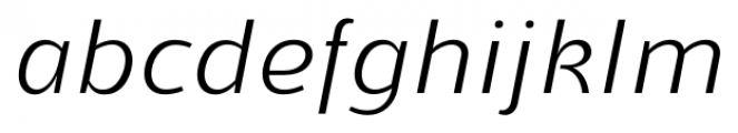 Kareemah Italic Font LOWERCASE