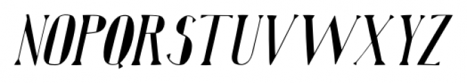 Karl Black Oblique Font UPPERCASE