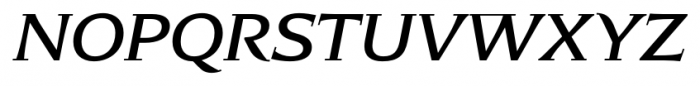 Kartell Italic Font UPPERCASE