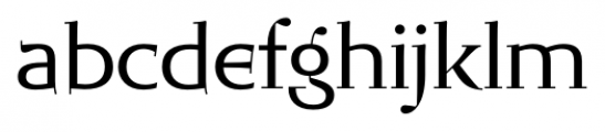 Kartell Light Font LOWERCASE