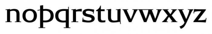 Kartell Regular Font LOWERCASE