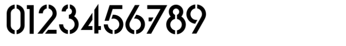KAPITAL Kapital Medium Stencil 2025 Font OTHER CHARS