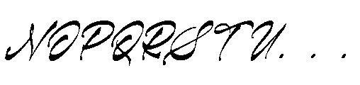 Kabetha Shelyne Italic Font UPPERCASE