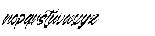 Kabetha Shelyne Italic Font LOWERCASE