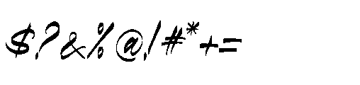 Kabetha Shelyne Regular Font OTHER CHARS