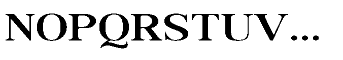 Kachiba Expanded Font UPPERCASE