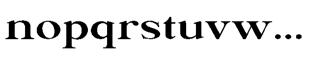 Kachiba Expanded Font LOWERCASE